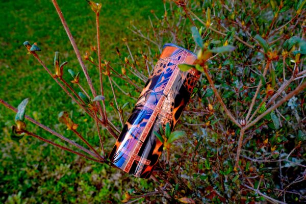 Leopard Print & Gold Cross Stainless Steel Tumbler (20oz) - Image 12