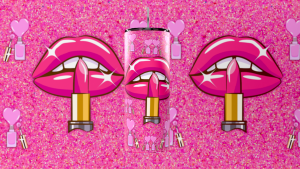Sassy & Bold 20oz Tumblers Add a pop of glam to your day with these eye-catching 20oz stainless steel tumblers! Featuring fierce pink designs full of glitter, glossy lips, and beauty vibes, each tumbler is double-walled to keep your drinks hot or cold for hours. Perfect for baddies on the go, these tumblers are both functional and fabulous. Comes with a lid and reusable straw!