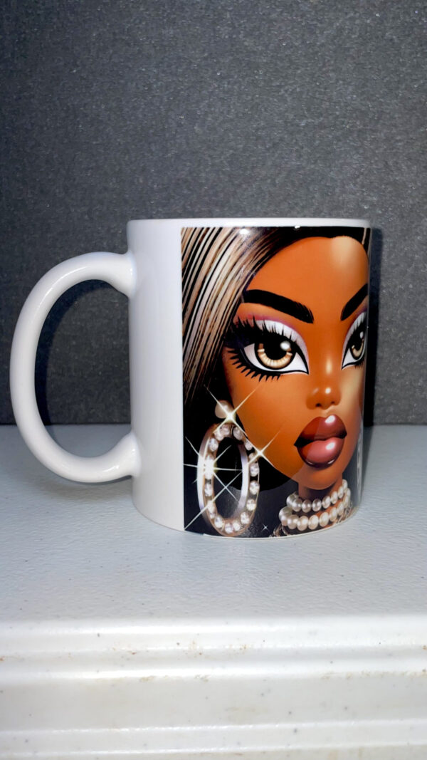 Bold & Beautiful Diva Mug - 12oz - Image 3