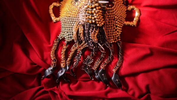 Medieval Steampunk Demon Tentacle Mask – One-of-a-Kind Statement Piece - Image 14