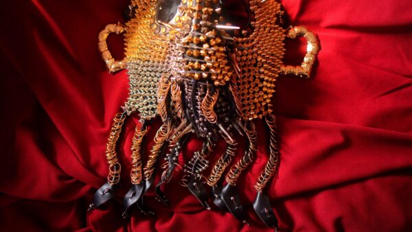 Medieval Steampunk Demon Tentacle Mask – One-of-a-Kind Statement Piece - Image 12