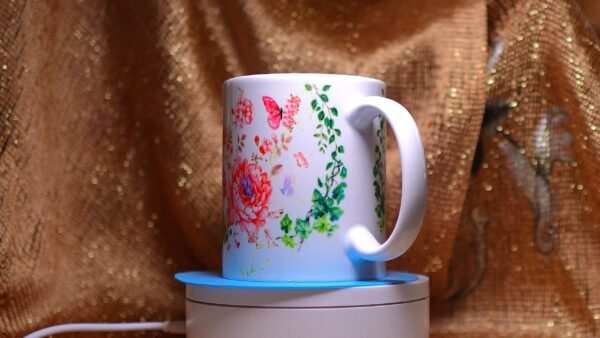 Elegant Floral Mug – 12oz - Image 7