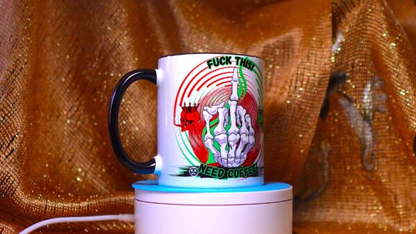 F* This, I Need Coffee 12oz Mug – Bold, Edgy, and Caffeine-Ready! (2 Styles) - Image 17