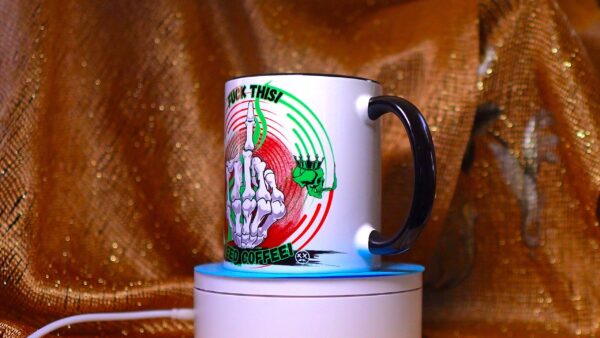F* This, I Need Coffee 12oz Mug – Bold, Edgy, and Caffeine-Ready! (2 Styles) - Image 14