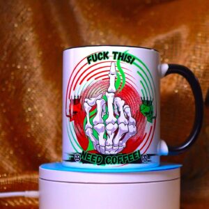 F* This, I Need Coffee 12oz Mug – Bold, Edgy, and Caffeine-Ready! (2 Styles)