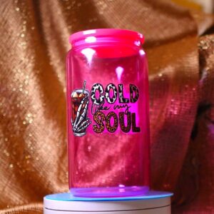 Cold Like My Soul 16oz Tumbler – Pink Edition 🖤❄️