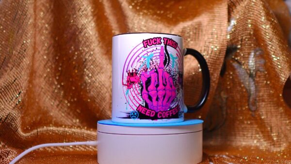 F* This, I Need Coffee 12oz Mug – Bold, Edgy, and Caffeine-Ready! (2 Styles) - Image 9
