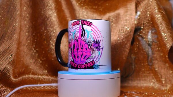 F* This, I Need Coffee 12oz Mug – Bold, Edgy, and Caffeine-Ready! (2 Styles) - Image 6