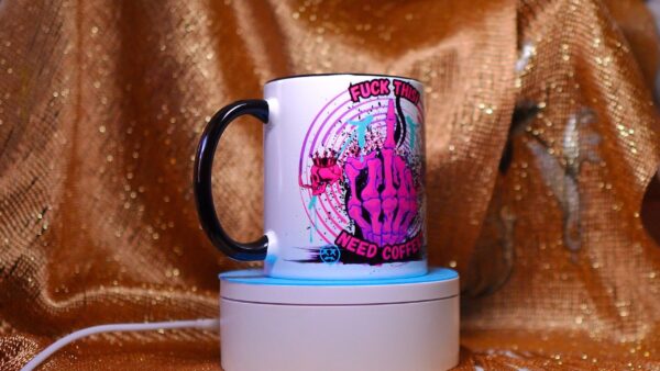 F* This, I Need Coffee 12oz Mug – Bold, Edgy, and Caffeine-Ready! (2 Styles) - Image 5