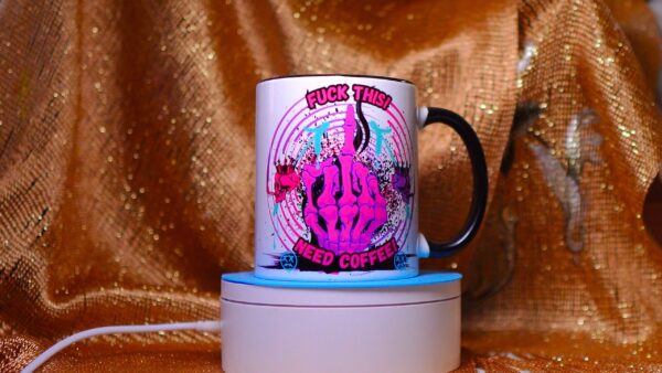 F* This, I Need Coffee 12oz Mug – Bold, Edgy, and Caffeine-Ready!