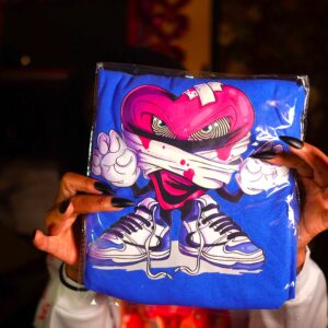 Heartbreaker Hustle Tee – MEDIUM (One of One)