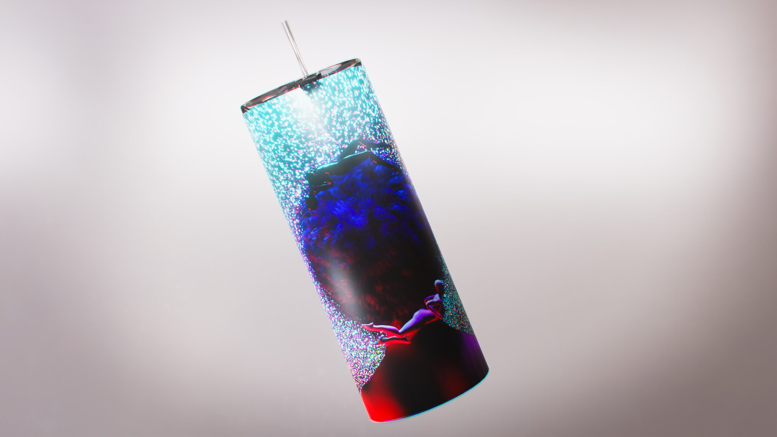 Cosmic Dream 20oz Tumbler – Immersive Galaxy Art - Accepting Both Sides - Image 6