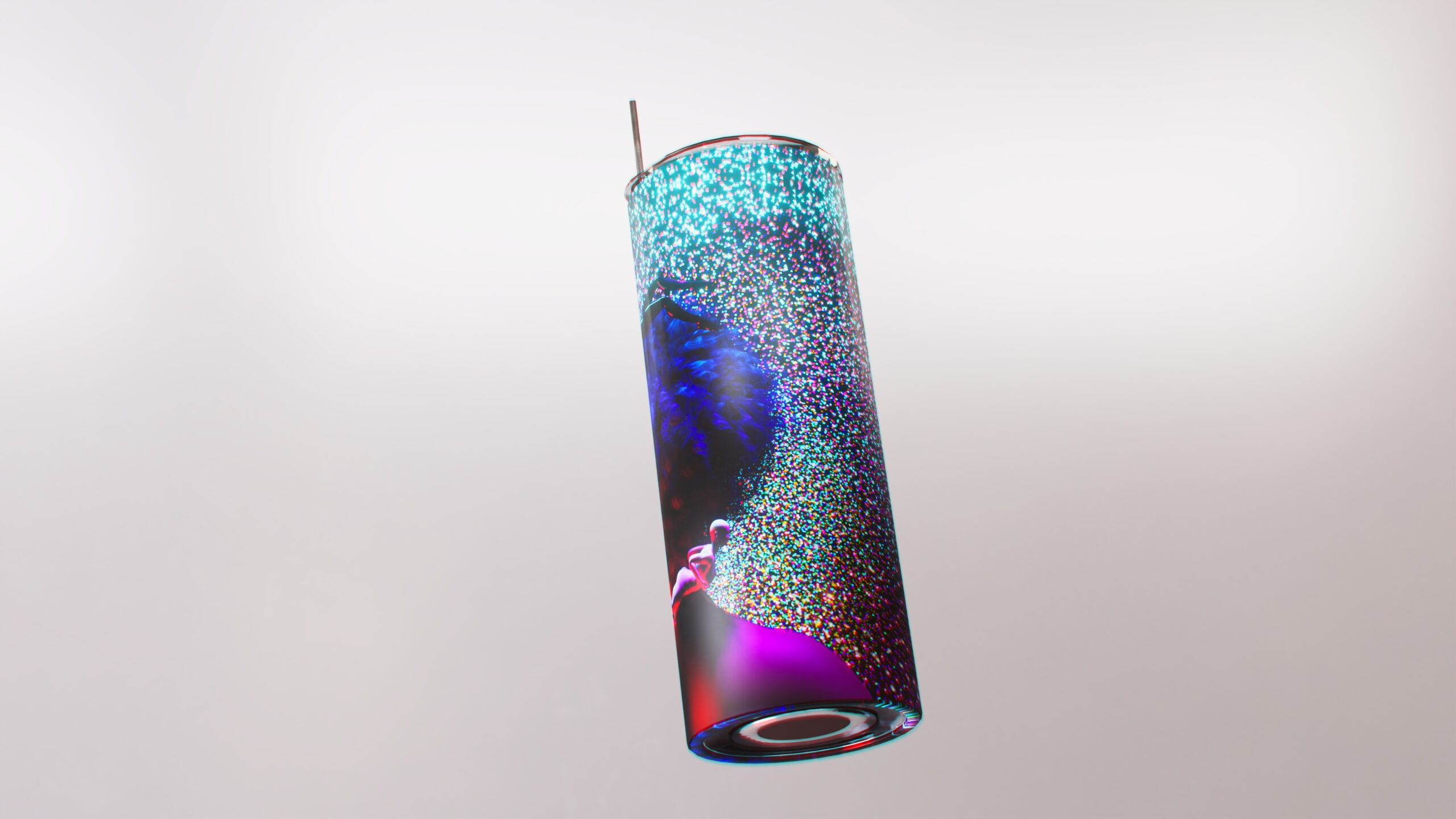 Cosmic Dream 20oz Tumbler – Immersive Galaxy Art - Accepting Both Sides - Image 3