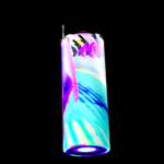 Neon Fantasy Galactic Woman 20oz TUMBLER