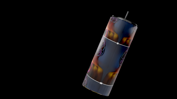 Anatomical Art 20oz Tumbler – Brain & Heart Design - Image 5