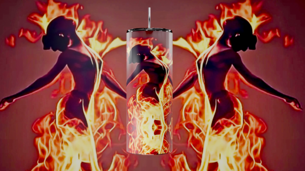 Burning Desire Stainless Steel Tumbler (20oz) - Image 2