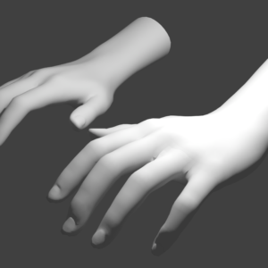 Low-poly 3D model
