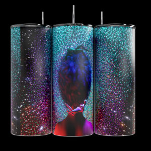 Cosmic Dream 20oz Tumbler – Immersive Galaxy Art - Accepting Both Sides