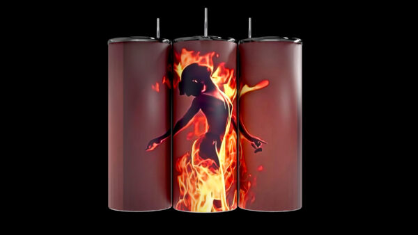 Burning Desire Stainless Steel Tumbler (20oz)