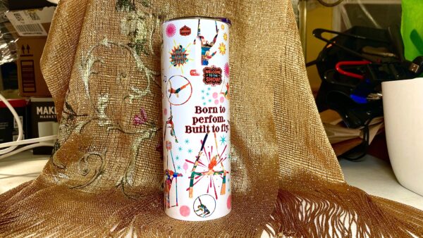 Festive Circus 20oz Insulated Stainless Steel Tumbler – Bold & Whimsical Hydration - Image 13