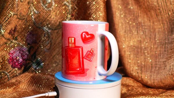 Pucker Up Pink Perfection 12oz Ceramic Mug - Image 7